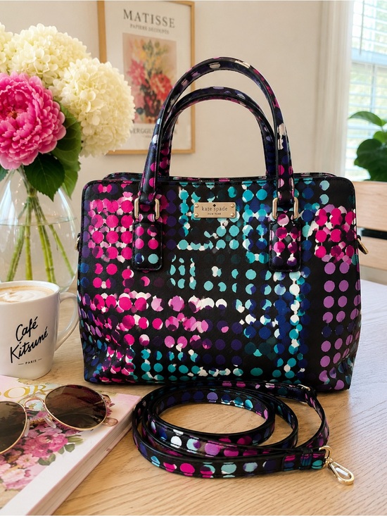 kate spade Handbags - Kate Spade New York Confetti Dot Satchel Crossbody Bag